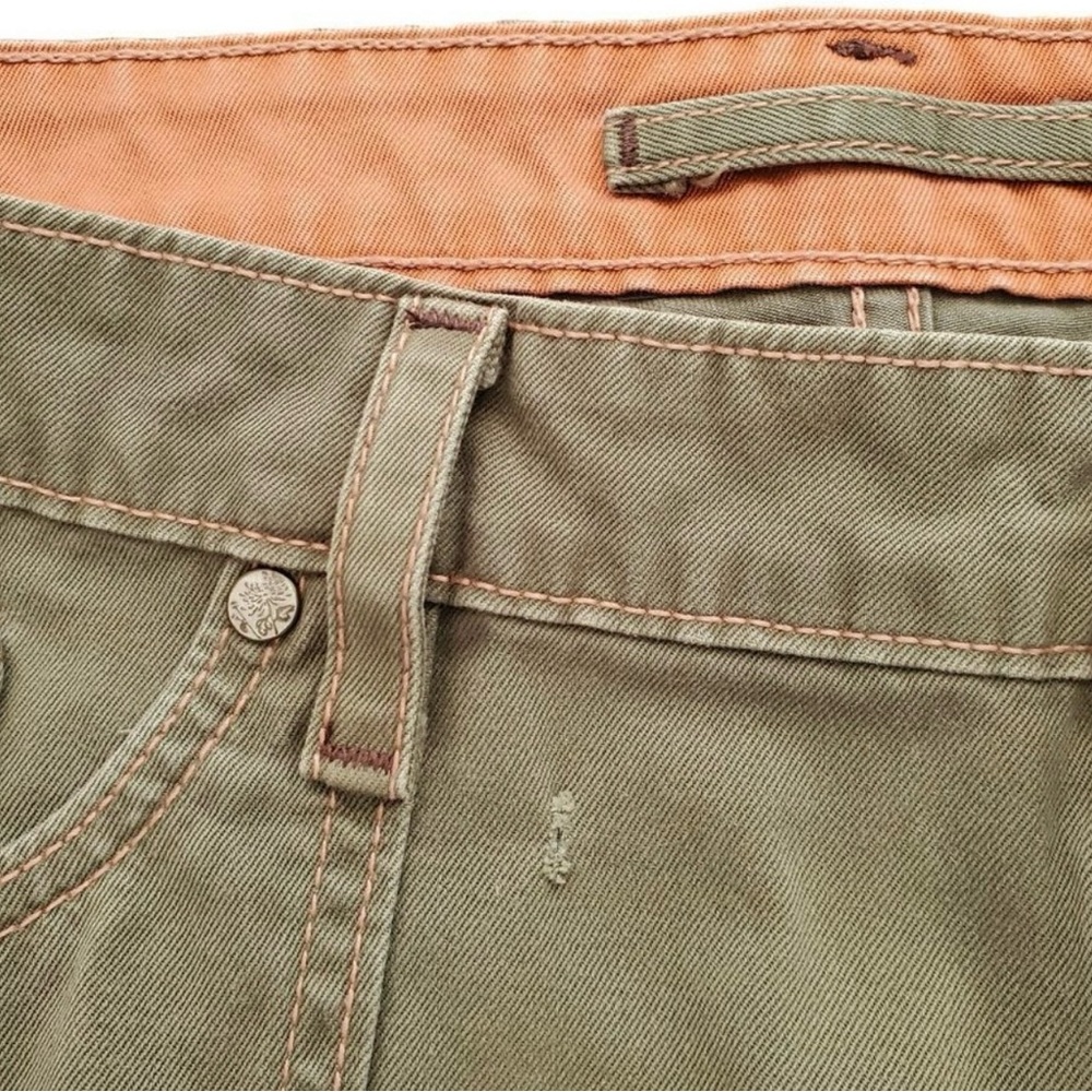 Levi’s 515 Tab Twills Bootcut Pants Women’s 18M Olive Green - Picture 7 of 7